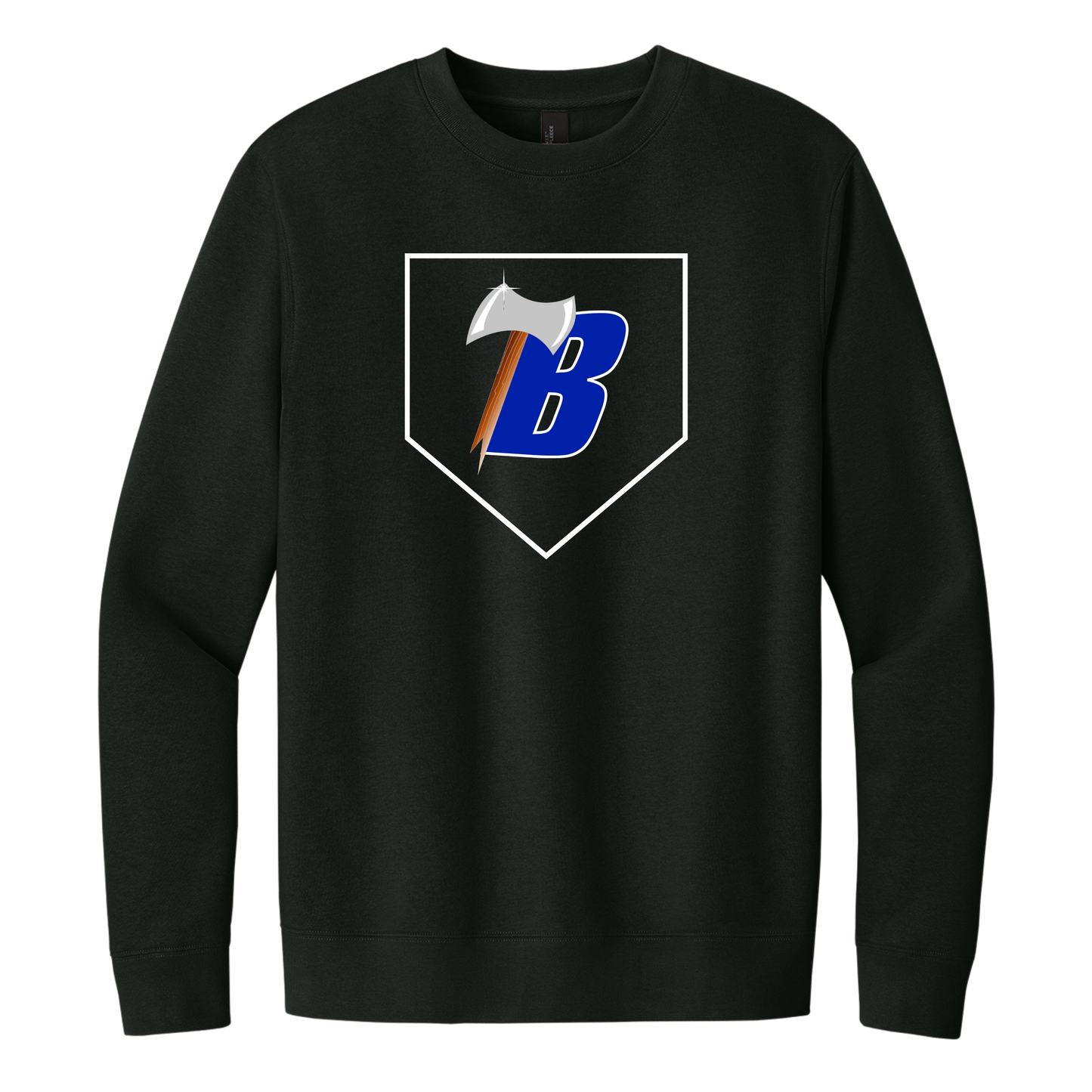 District® V.I.T.™ Adult Fleece Crew - BLACK (SB)