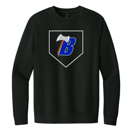 District® V.I.T.™ Adult Fleece Crew - BLACK (SB)