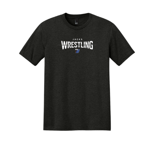 Adult Unisex District Tee - BLACK FROST (BHS Wrestling 1)