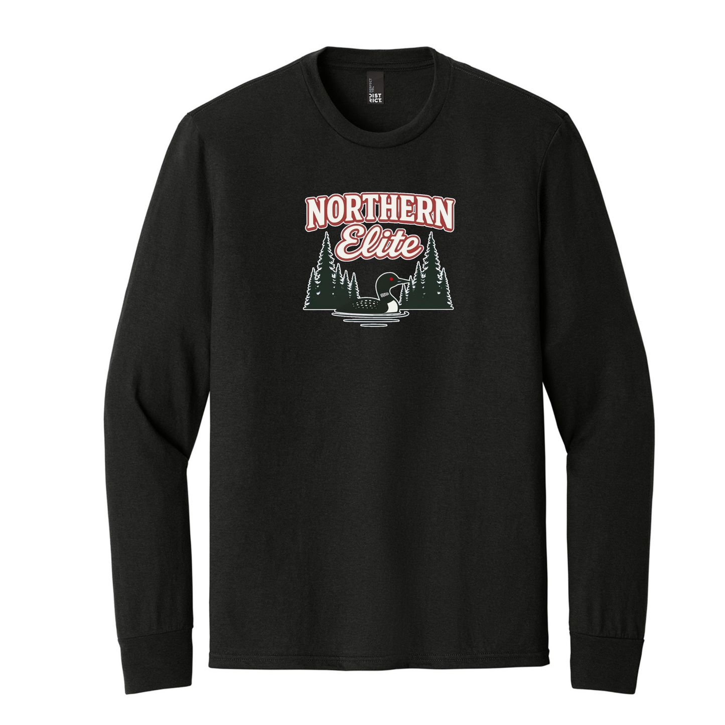District Perfect Tri Long Sleeve - BLACK - DM132/DT132Y (NorthElite)