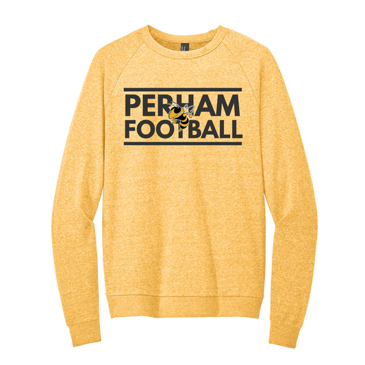 DT1304  District® Perfect Tri® Fleece Crewneck Sweatshirt - GOLD P6