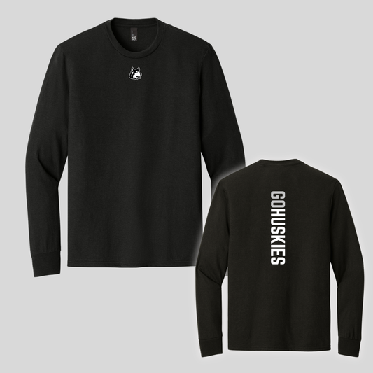 DT132Y/DM132 District® Perfect Tri® Long Sleeve Tee - BLACK (HM 5)