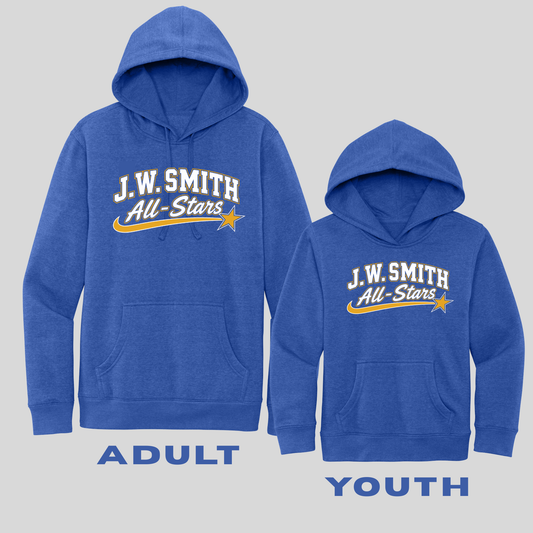 District® V.I.T.™ Fleece Hoodie - Heather Royal (JW 1)
