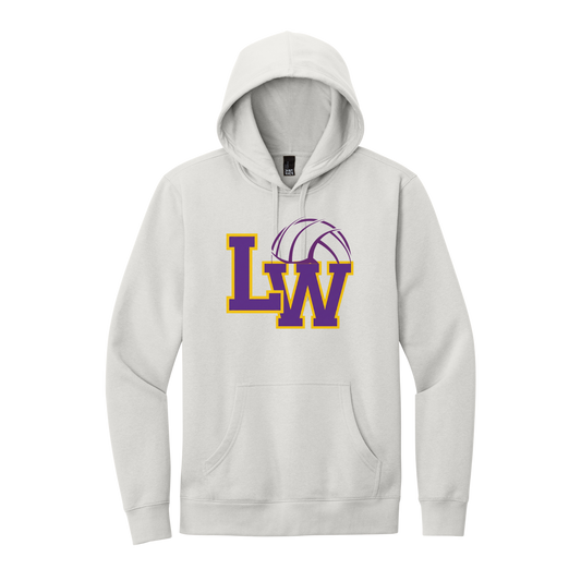 DT6100 Sale District® V.I.T.™ Fleece Hoodie - White Smoke LVB 2