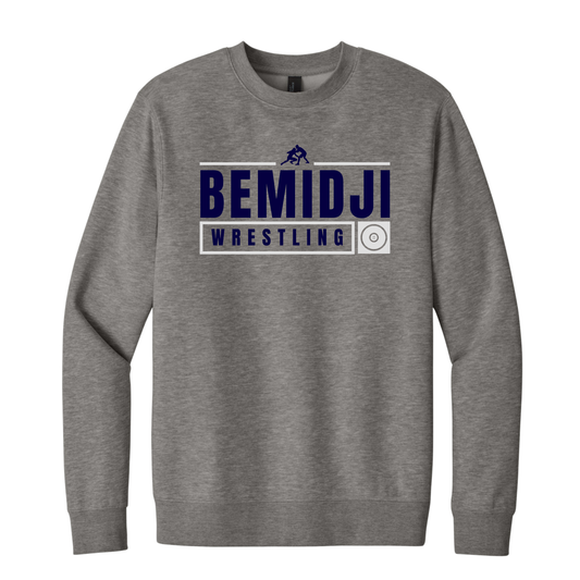 District Crewneck - DT6104 - Grey Frost  (BYW - 2)