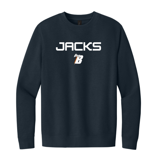 District® V.I.T.™ Fleece Crew - NEW NAVY (BEMIDJI LUMBERJACKS 11)
