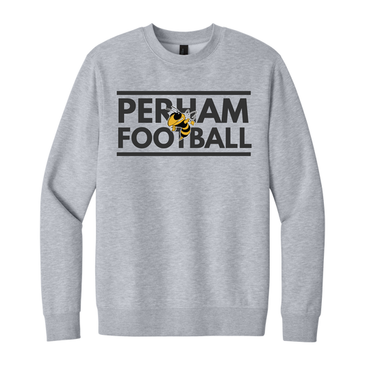 DT6104/DT6104Y  District® V.I.T.™ Fleece Crew (LIGHT HEATHER GREY P6)