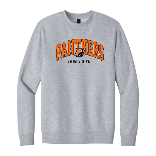 DT6104/DT6104Y  District® V.I.T.™ Fleece Crew (LIGHT HEATHER GREY PR Sw 2)