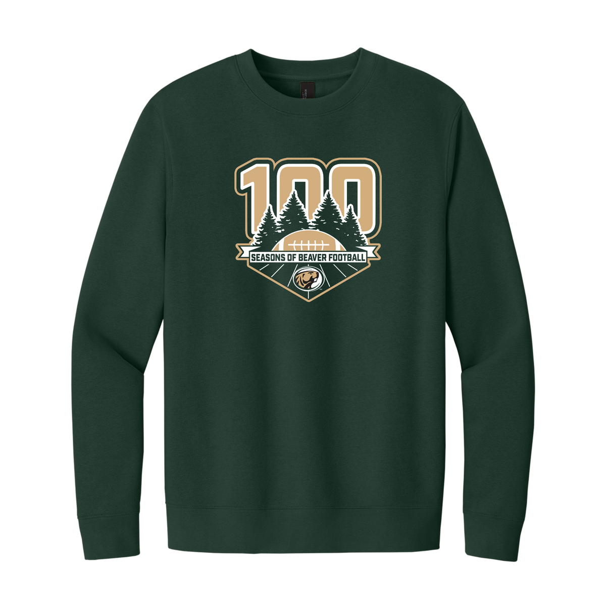 DT6104 District® V.I.T.™ Fleece Crew - Forest Green (BSU CENTURY 1.5)