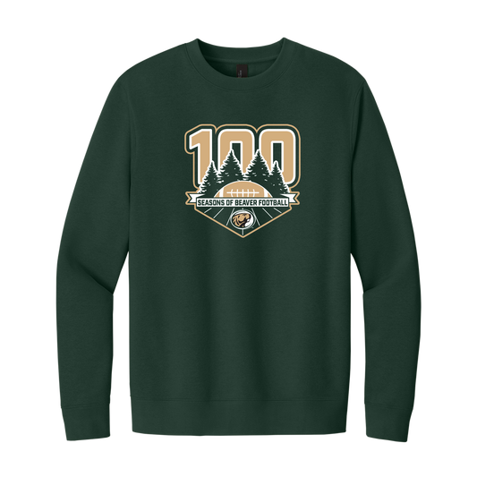 DT6104 District® V.I.T.™ Fleece Crew - Forest Green (BSU CENTURY 1.5)