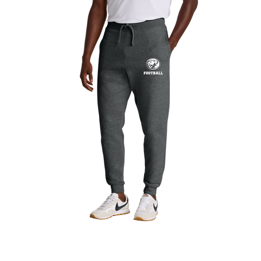 DT6107 District® V.I.T.™ Fleece Jogger - HEATHERED CHARCOAL 1B