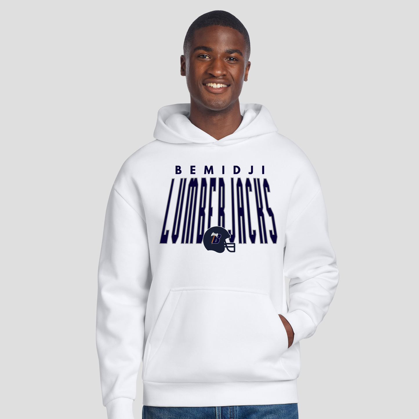 District® V.I.T.™ Heavyweight Fleece Hoodie - DT6150  - Light Heather Grey  (BF 3)