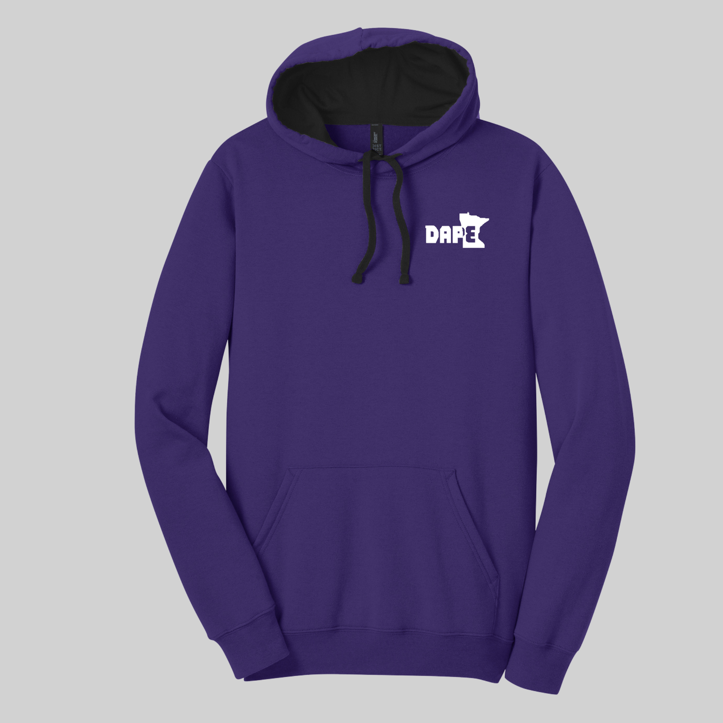 District® The Concert Fleece® Hoodie - DT810 (Purple) DAPE 1