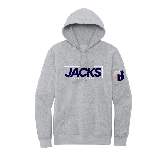 District® V.I.T.™ Fleece Hoodie - LIGHT HEATHER GREY (BHS TRACK 2)