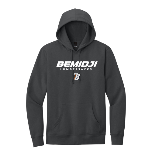 District® V.I.T.™ Fleece Hoodie - CHARCOAL (Bemidji Lumberjack 7)