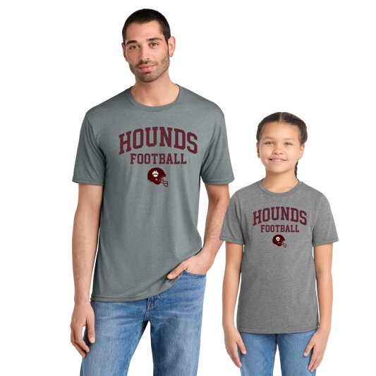 DM130 District® Perfect Tri® Tee - Heathered Grey F2