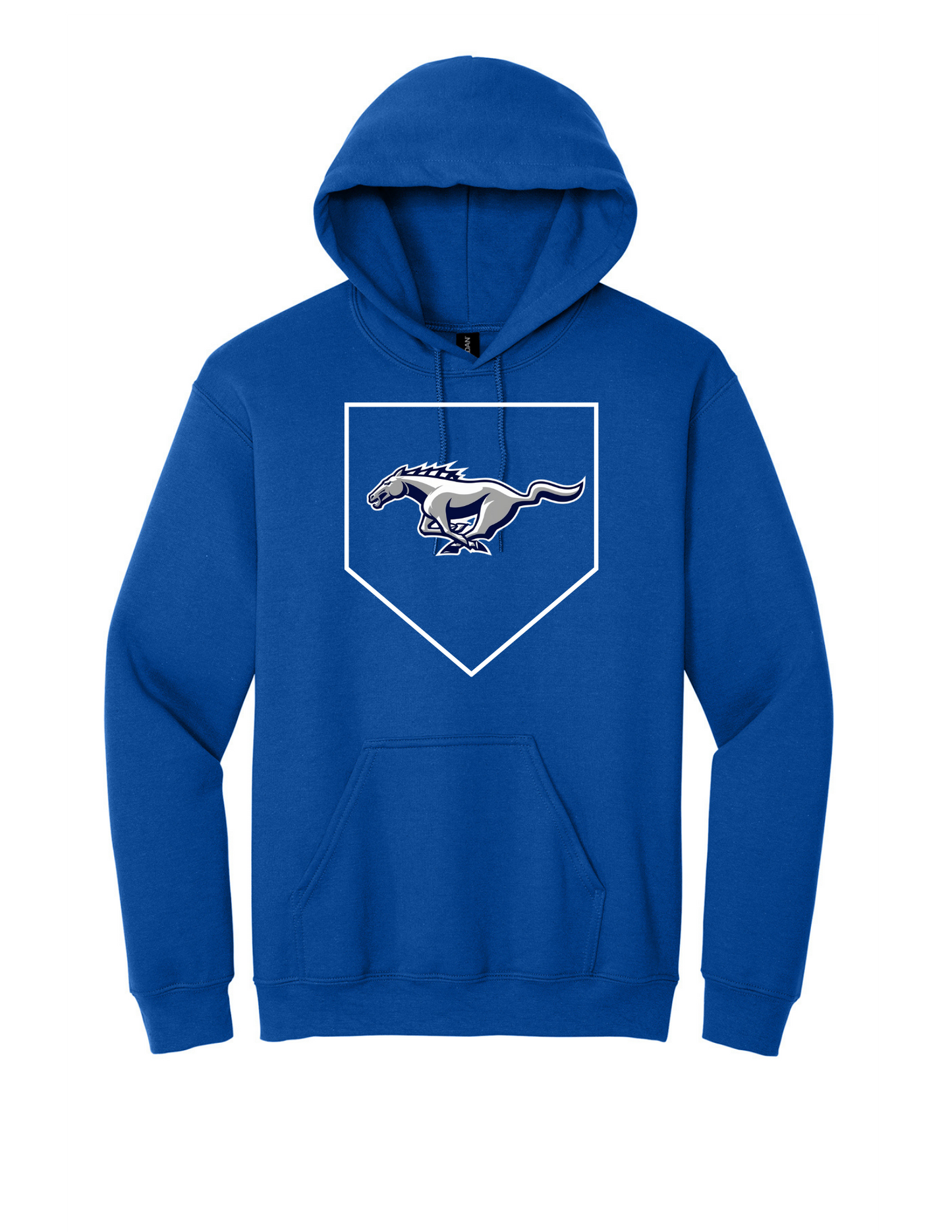 Adult Unisex Gildan Heavy Cotton Sweatshirt - ROYAL (KN BASEBALL 1)