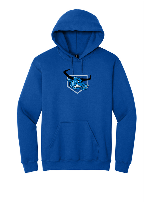 Youth Gildan Hooded Sweatshirt - ROYAL (BLUE OX 1)