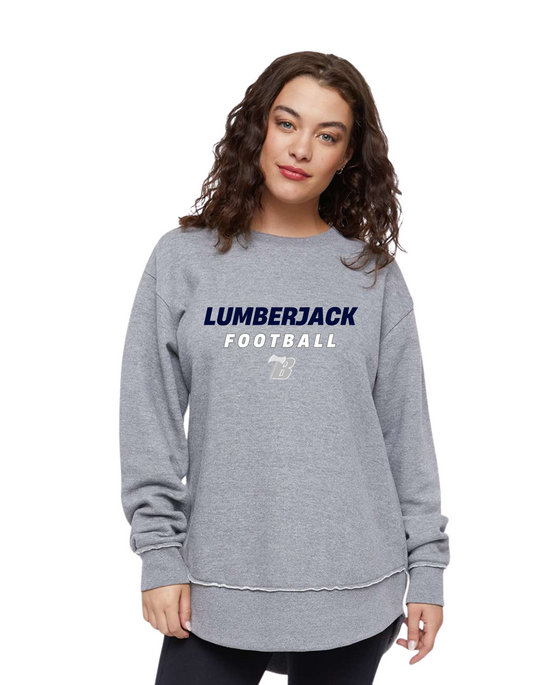 Women's Fleece Weekend Crewneck (BHS Football)