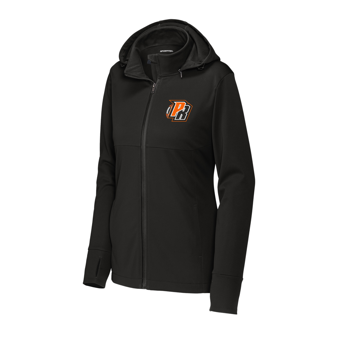 LST980 Sport-Tek® Women's Hooded Soft Shell Jacket (BLACK PR 5)