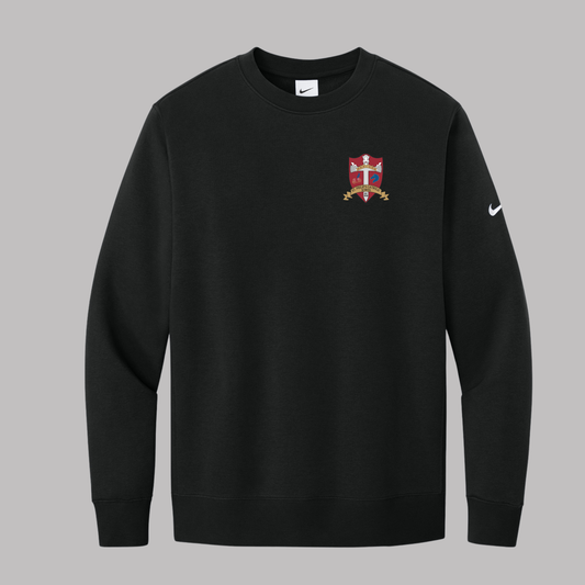 Nike Club Fleece Sleeve Swoosh Crew - NKFD9863 - BLACK (S.P)