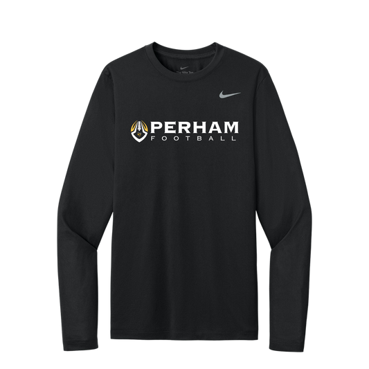 NKHQ4550 Nike Team rLegend Long Sleeve Tee - BLACK P2