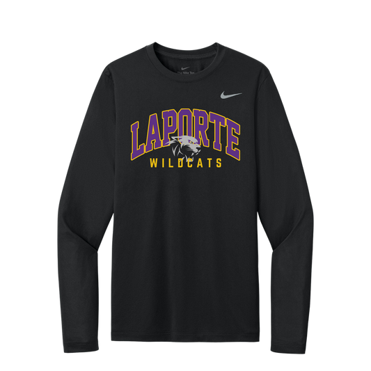 NKHQ4550 Nike Team rLegend Long Sleeve Tee - BLACK L2