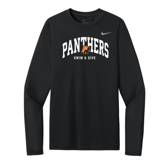 NKHQ4550 Nike Team rLegend Long Sleeve Tee - BLACK PR Sw 3