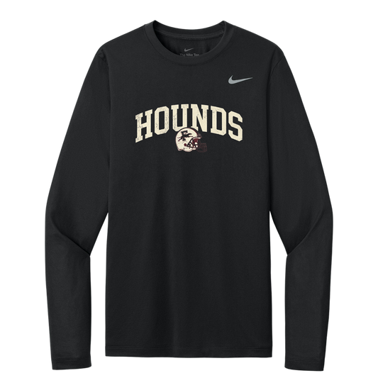 NKHQ4550 Nike Team rLegend Long Sleeve Tee - BLACK F7