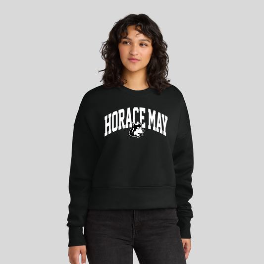 NL9087 Next Level Apparel® Women’s Heavyweight Sweatshirt - BLACK (HM 3)