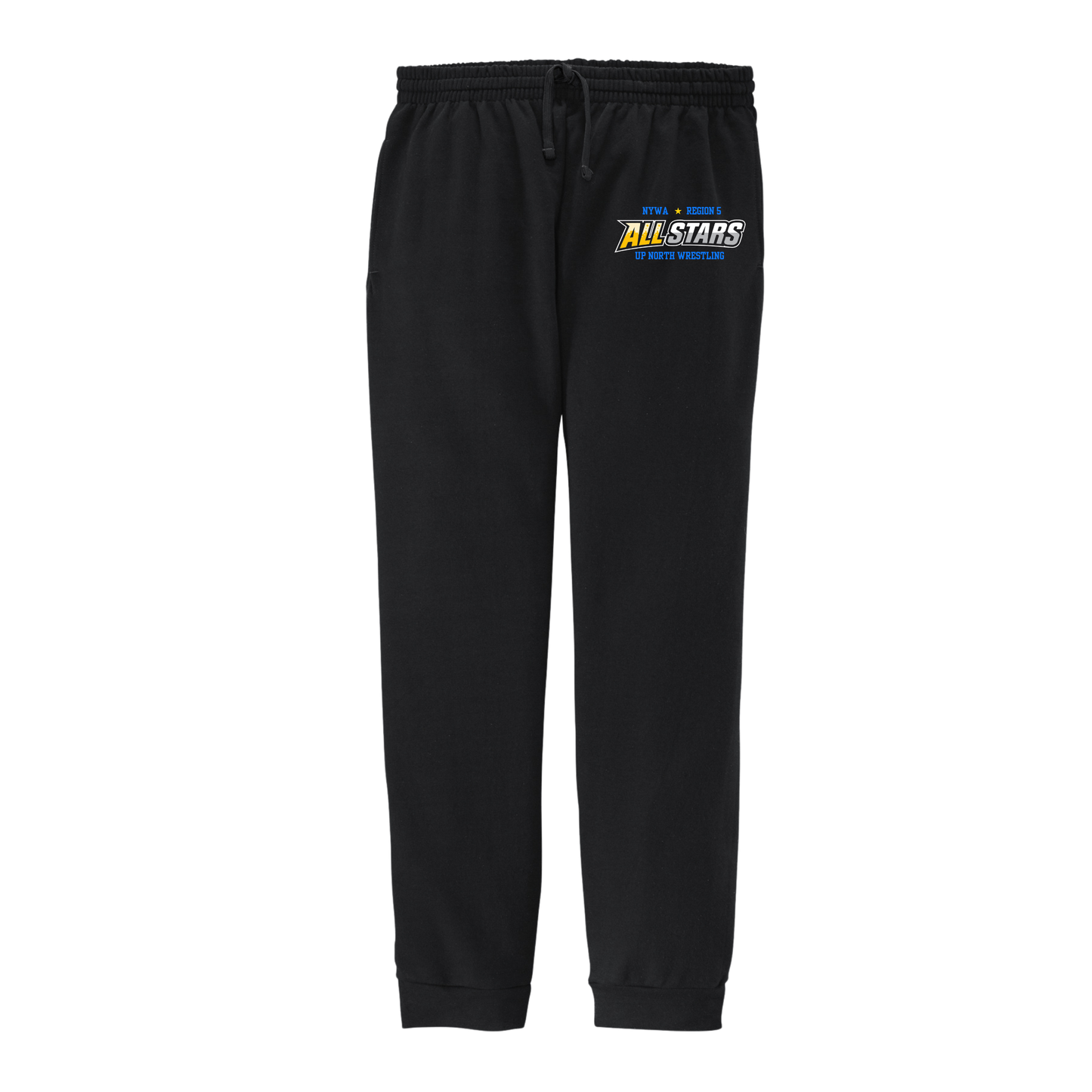 Jerzees® NuBlend® Fleece Youth/Adult Jogger - BLACK (NYWA Wrestling)