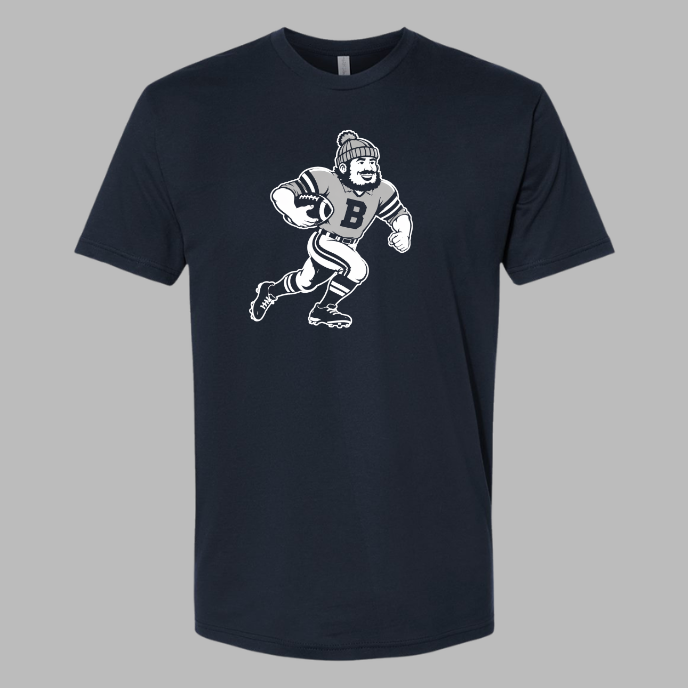 **CLEARANCE ITEM** Next Level Tee - NAVY (BEMIDJI LUMBERJACKS 19)