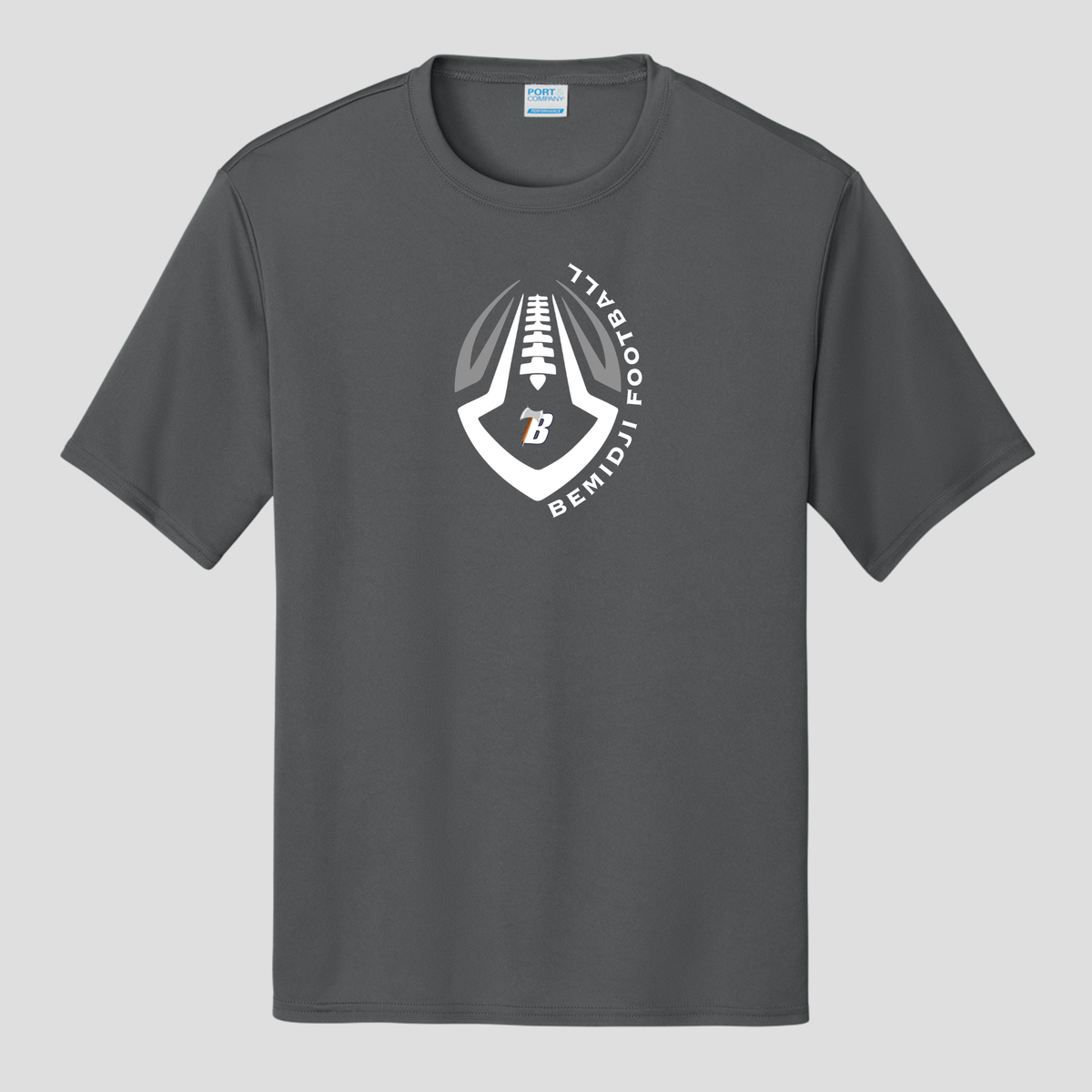 * CLEARANCE * Port & Co™ Performance Tee - (CHARCOAL) PC380 - (BF 1B)