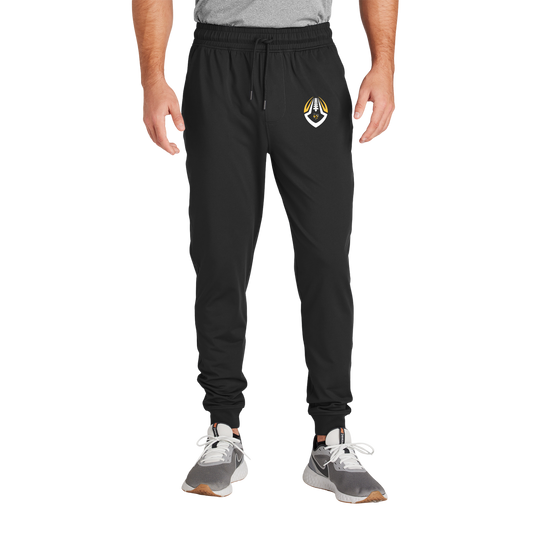 PST858 Sport-Tek® Sport-Wick® Stretch Jogger - BLACK P1
