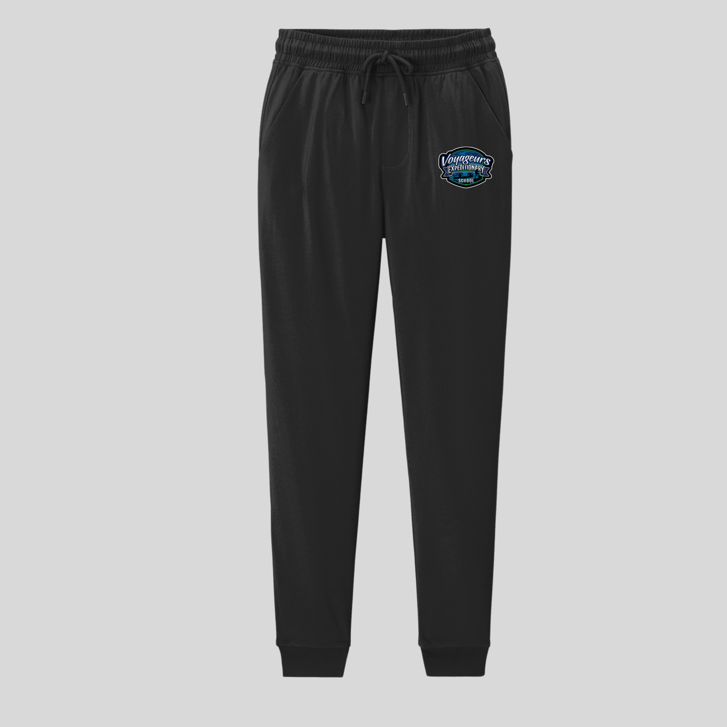 PST858 Sport-Tek® Sport-Wick® Stretch Jogger - BLACK (VOY 3)
