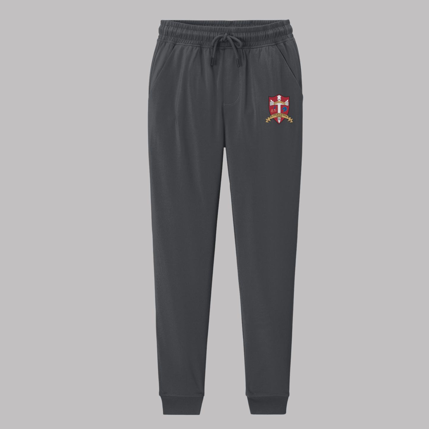 Sport-Tek® Sport-Wick® Stretch Jogger - PST858 - CHARCOAL GREY (S.P)
