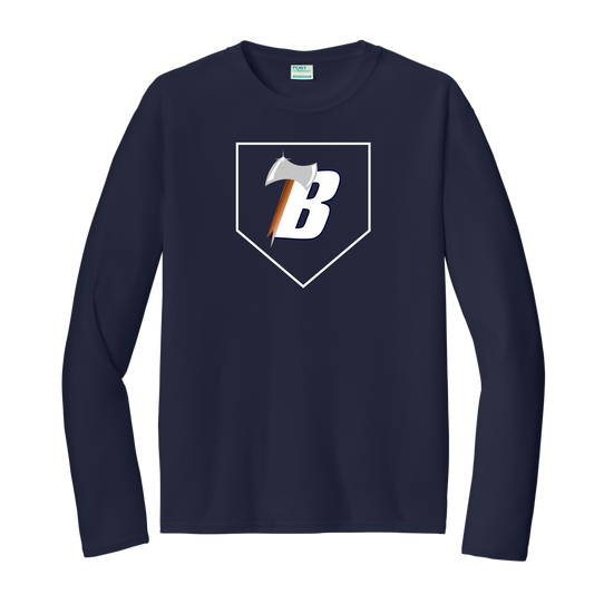 Port & Co™ Long Sleeve Performance Tee - NAVY (SB 1)