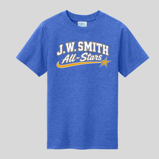 Port and co Triblend Tee - PC330Y - Heather Royal (JW 1)