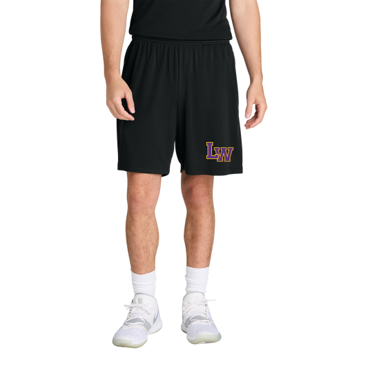 ST349P Sport-Tek® PosiCharge® Competitor™ 7” Pocketed Short - BLACK L3