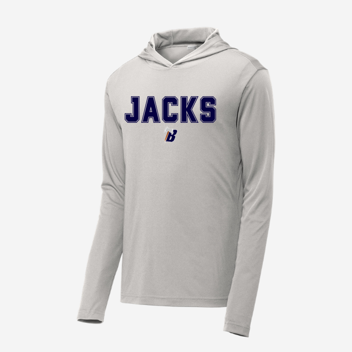 ST358 Sport-Tek® PosiCharge® Competitor™ Hooded Pullover - SILVER (BEMIDJI LUMBERJACK 16)