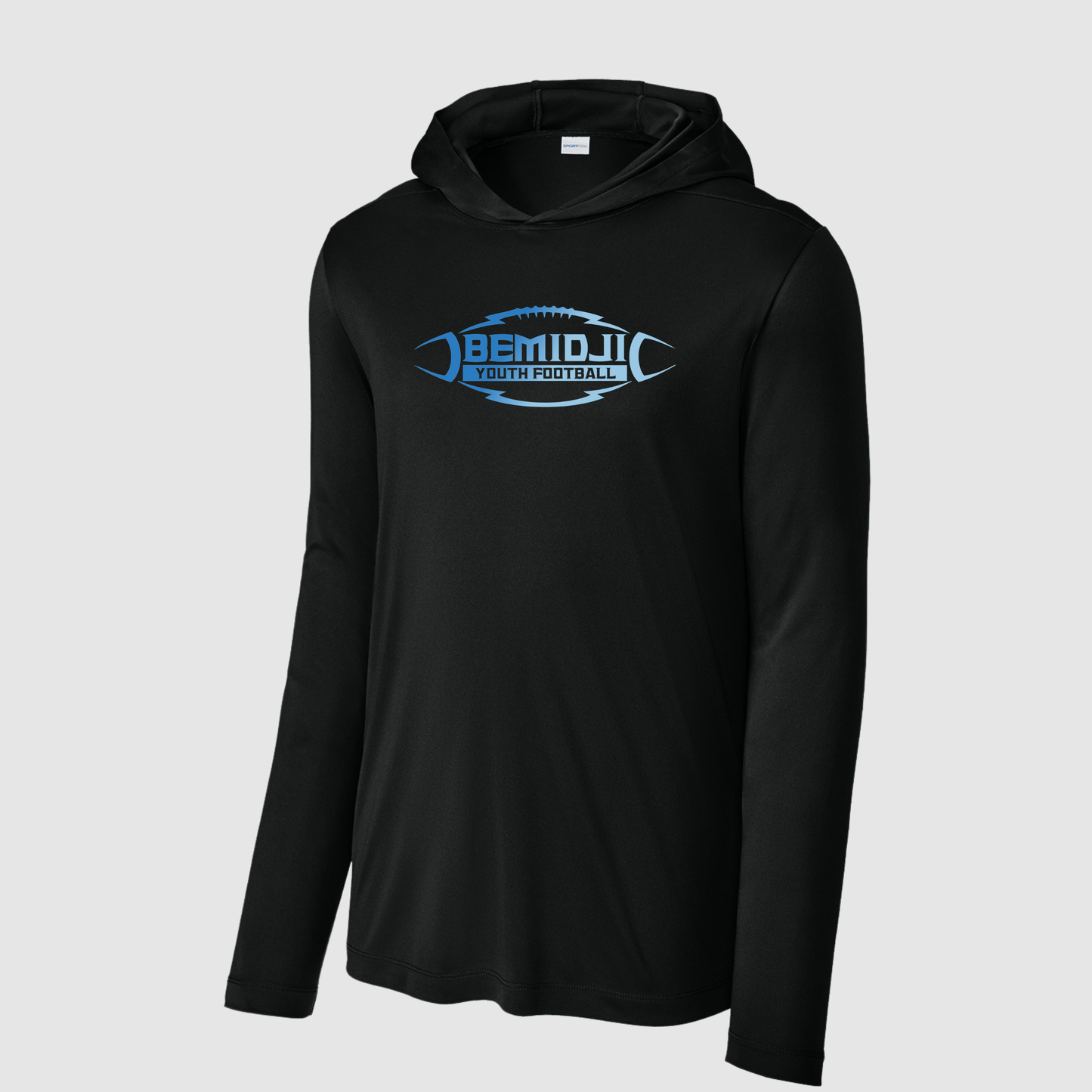 Sport-Tek® Posi-UV® Pro Long Sleeve Hoodie - ST420LSH/YST420LSH  (BLACK) BYF2026