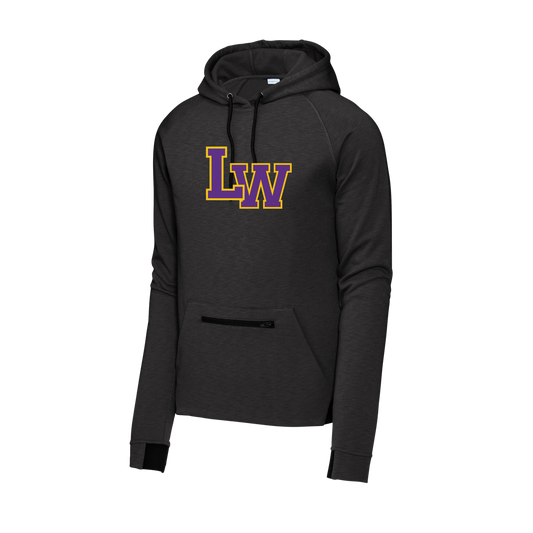 ST571 Sport-Tek® PosiCharge® Strive Hooded Pullover - BLACK P3