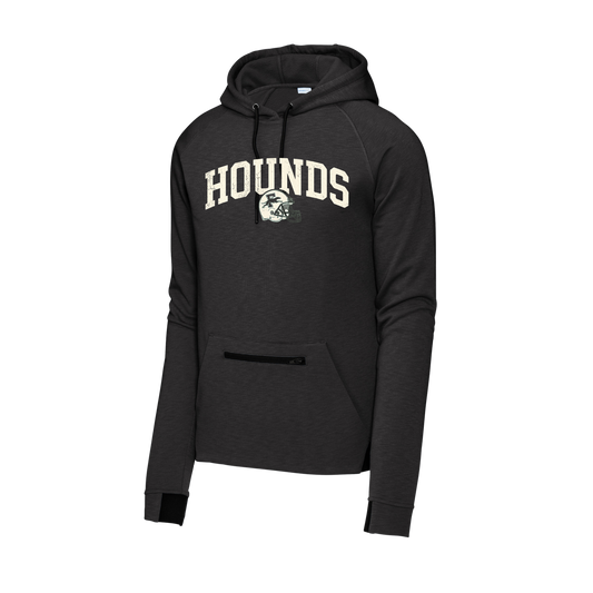 ST571 Sport-Tek® PosiCharge® Strive Hooded Pullover - BLACK F8
