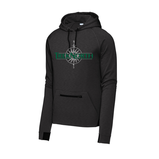 ST571 Sport-Tek® PosiCharge® Strive Hooded Pullover - BLACK TN2