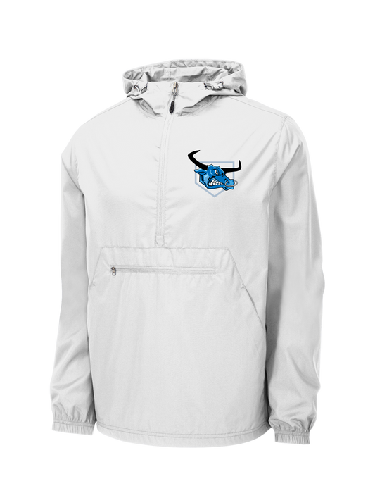 Sport-Tek® Packable Anorak WHITE (BLUE OX 1)