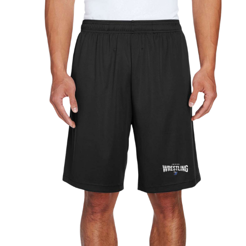 Men's Team 365 Zone Performance Shorts BLACK (BHS Wrestling 4)