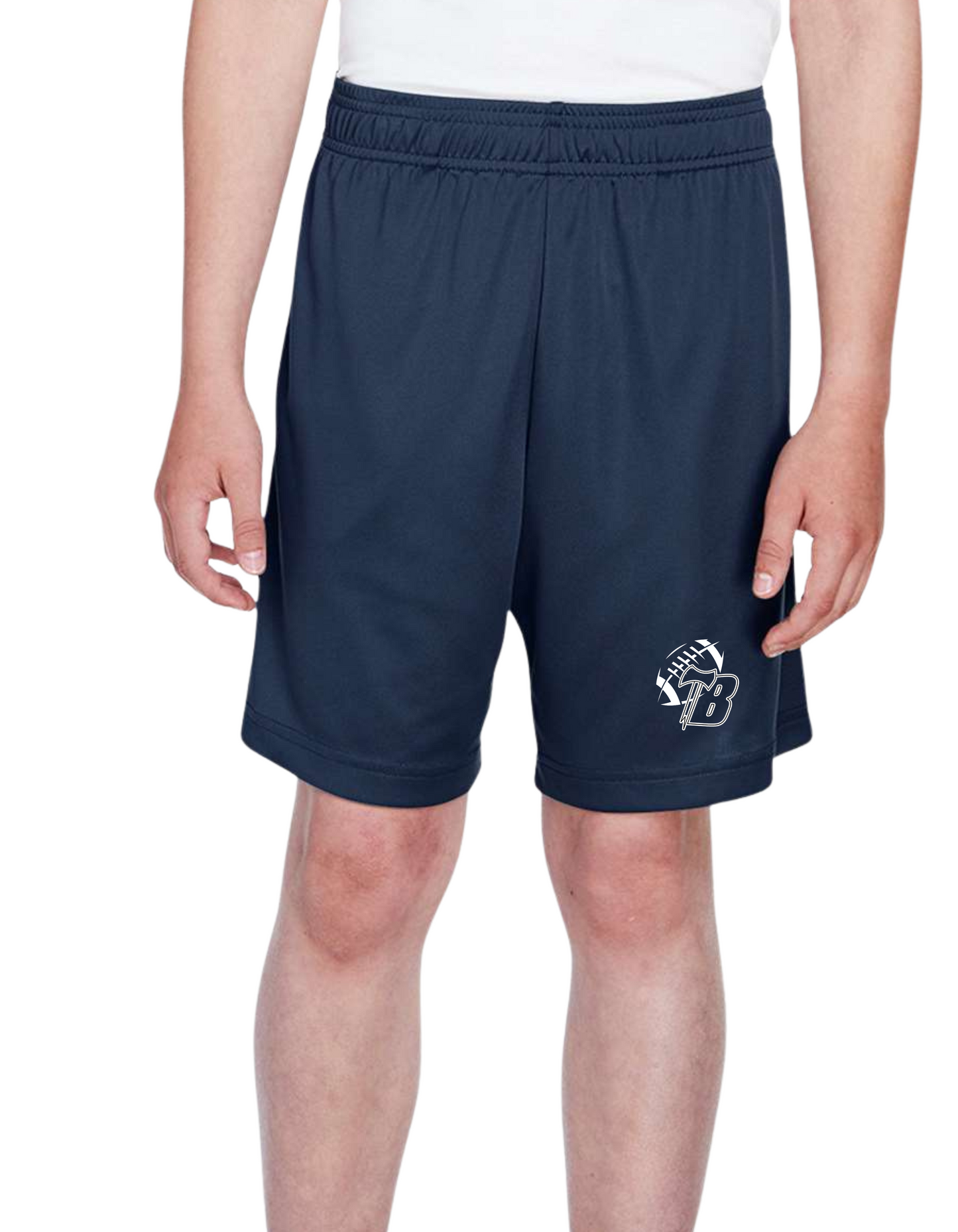 Youth Shorts NAVY (BHS Football)
