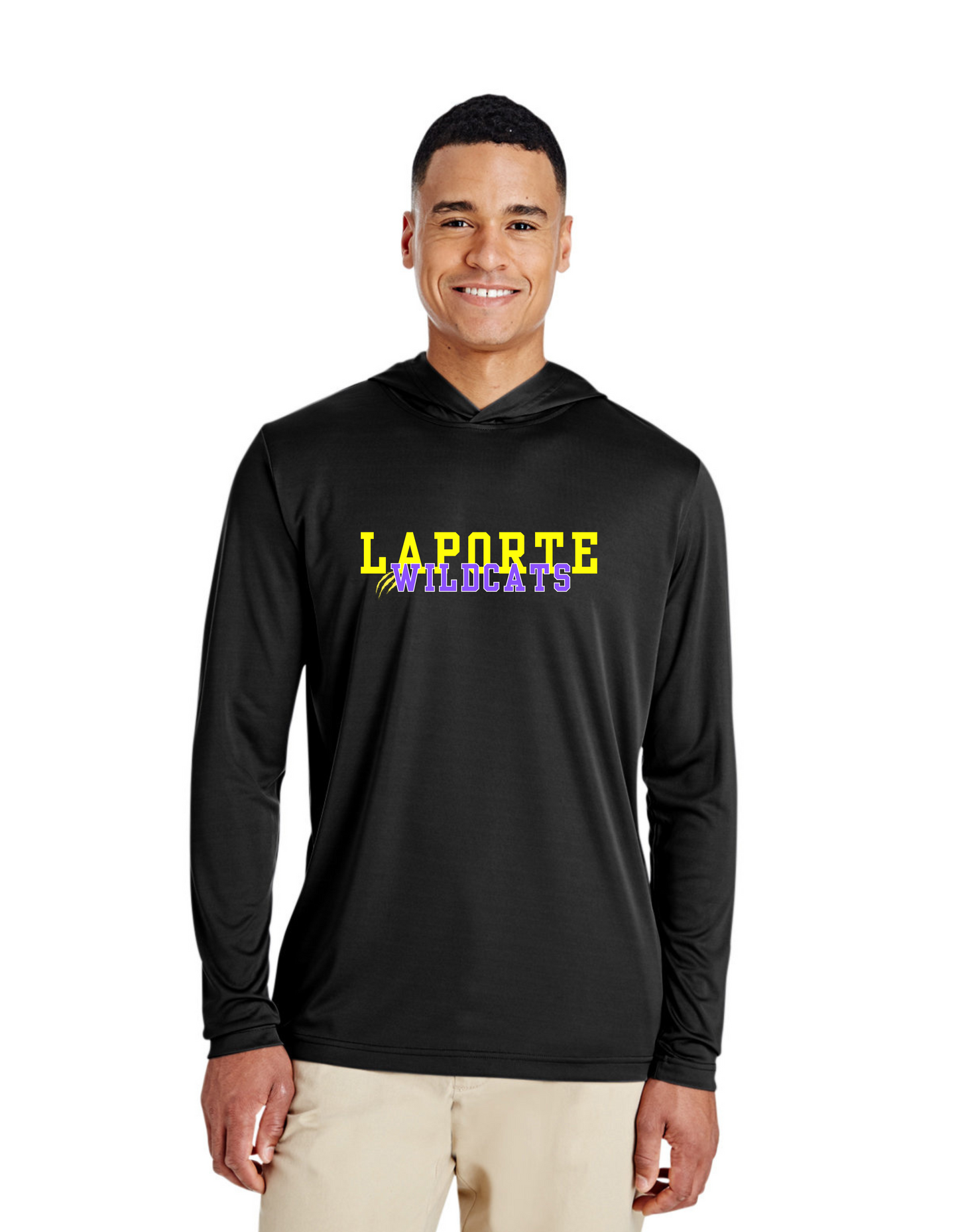 Men's Zone Performance Hooded Long Sleeve (Laporte)