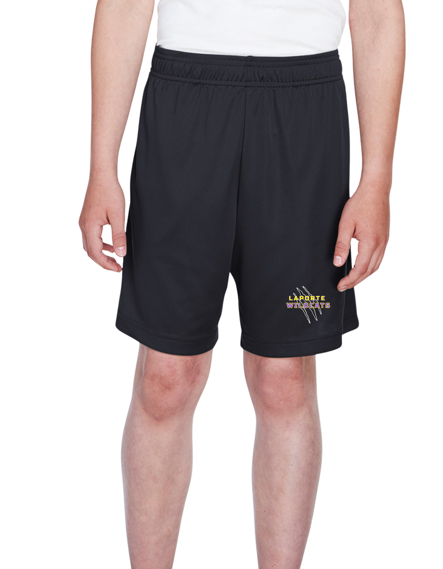 Youth Team 365 Zone Performance Shorts - Black (Laporte)