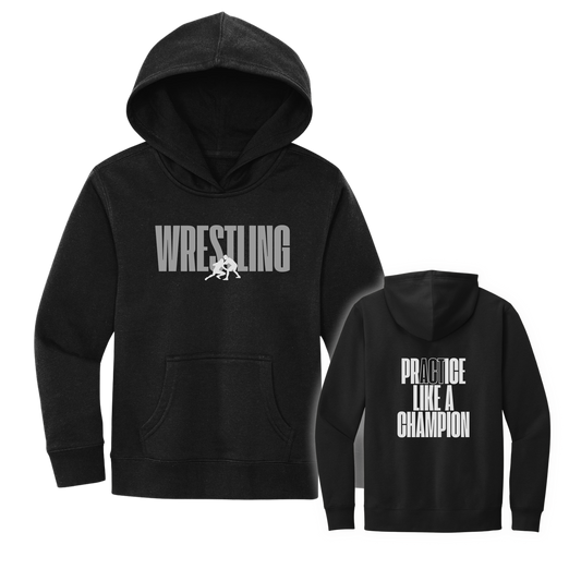 Youth District Hoodie - Like A Champion - BLACK (BYW)